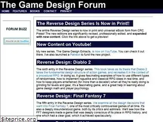 thegamedesignforum.com