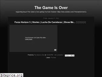 thegameis0ver.blogspot.com