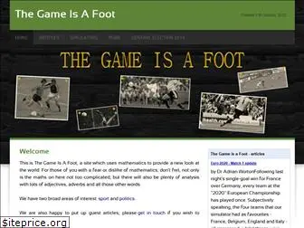 thegameisafoot.weebly.com