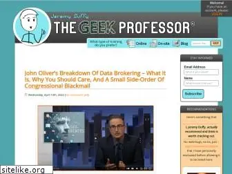 thegeekprofessor.com