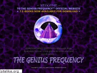 thegeniusfrequency.com