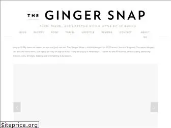 theginger-snap.com