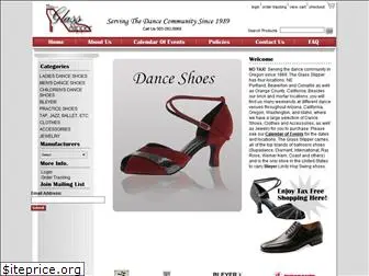 theglassslipperdanceshoes.com
