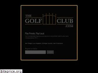 thegolfclub.com