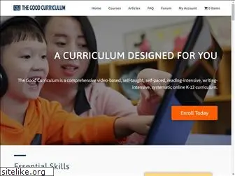 thegoodcurriculum.com