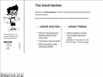 thegoodhacker.com