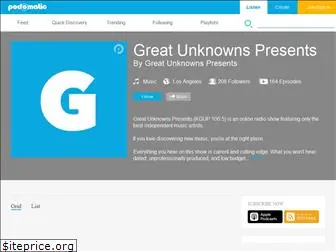 thegreatunknowns.podomatic.com