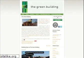 thegreenbuilding.net