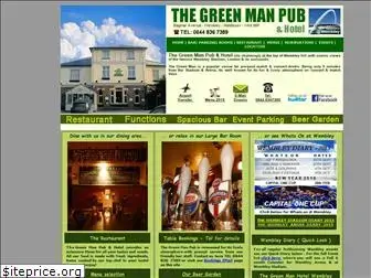 thegreenmanhotelatwembley.co.uk