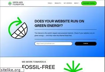 thegreenwebfoundation.org