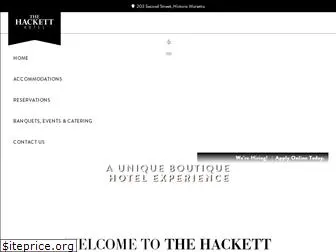 thehacketthotel.com