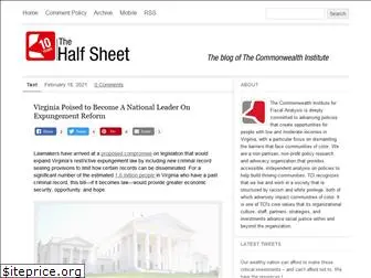 thehalfsheet.org