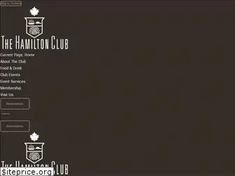 thehamiltonclub.com