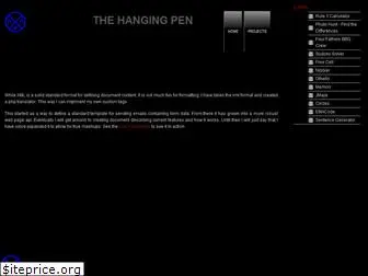 thehangingpen.com