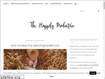 thehappilyproductive.com