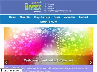 thehappybirthdayproject.org