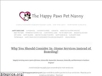 thehappypawspetnanny.com