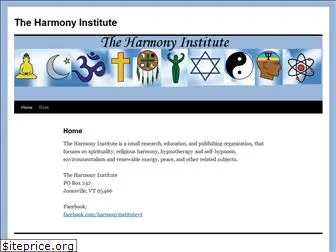 theharmonyinstitute.org