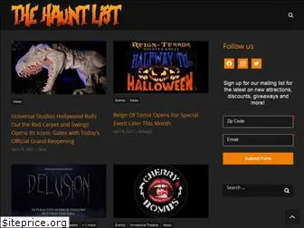 thehauntlist.com