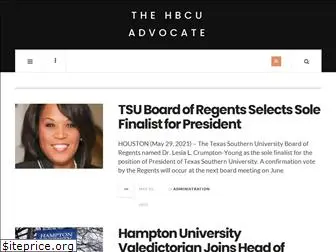 thehbcuadvocate.com