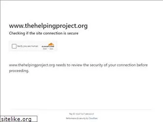 thehelpingproject.org
