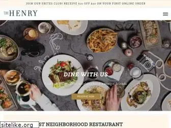 thehenryrestaurant.com