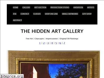 thehiddenartgallery.com