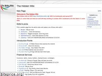 thehiddenwiki.in