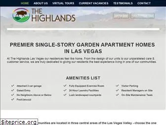 thehighlandslasvegas.com