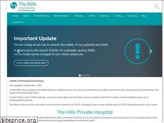 thehillsprivatehospital.com.au