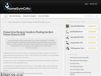 thehomegymcritic.com