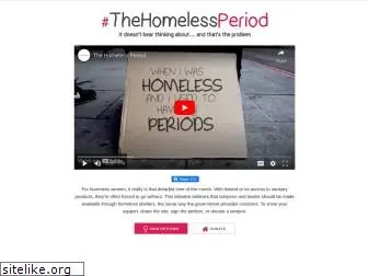 thehomelessperiod.com