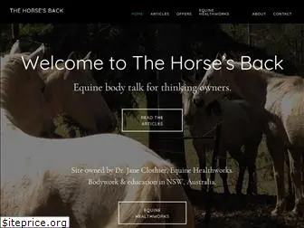 thehorsesback.com