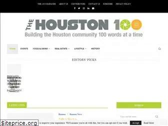 thehouston100.com