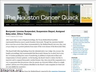 thehoustoncancerquack.com