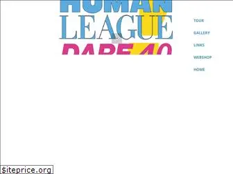 thehumanleague.co.uk