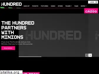 thehundred.com