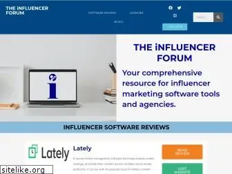 theinfluencerforum.com