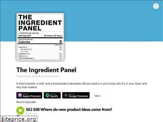 theingredientpanel.com