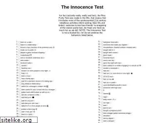 theinnocencetest.com