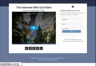 theinterviewwithgod.com