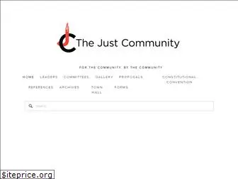 thejustcommunity.com