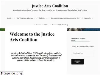 thejusticeartscoalition.org