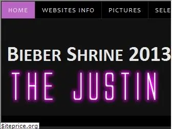 thejustinbiebershrine.com