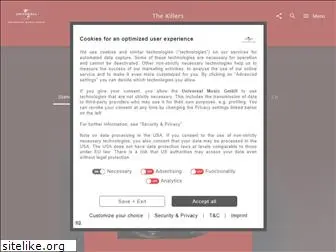 thekillers.de