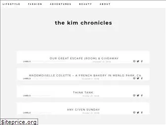 thekimchronicles.com
