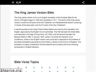 thekingjamesversionbible.com