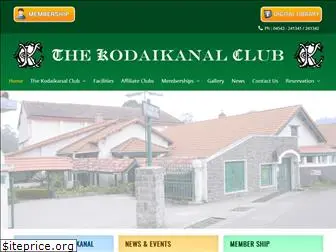 thekodaikanalclub.com
