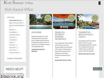 thekohsamuivillas.com