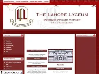 thelahorelyceum.edu.pk